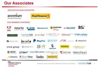 Research project promoted by NetComm Suisse and created by
Our Associates
3
 