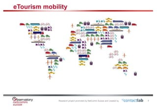 Research project promoted by NetComm Suisse and created by
eTourism mobility
7
 