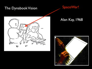 An instrument whose music is ideas