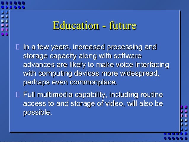 Education Technology Yesterday Today And Tomorrow