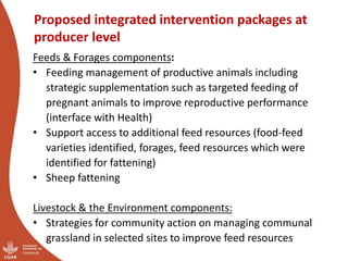 Introducing the proposed Ethiopia Small Ruminant Value Chain Transformation (SmaRT) project, 2019-2021