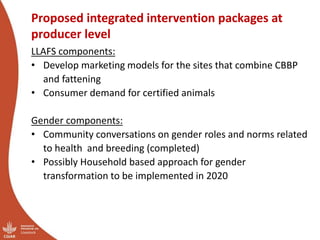 Introducing the proposed Ethiopia Small Ruminant Value Chain Transformation (SmaRT) project, 2019-2021
