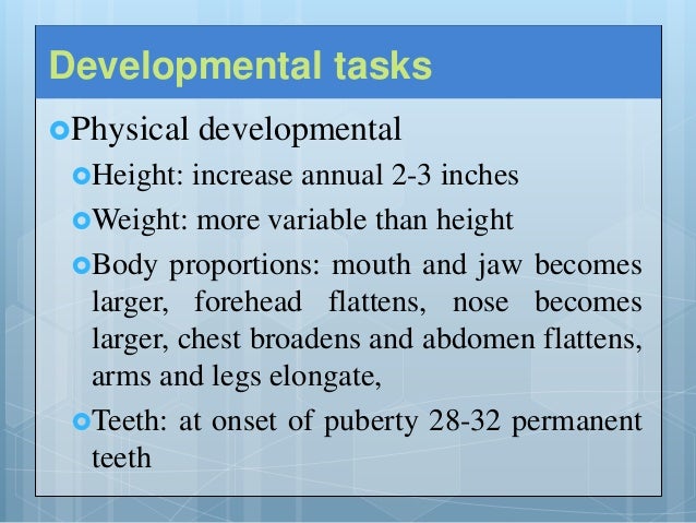 developmental tasks definition
