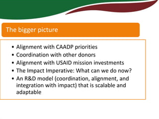 The Africa RISING project in Ethiopia