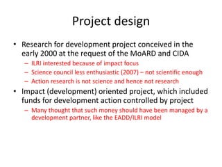 IPMS—Some reflections