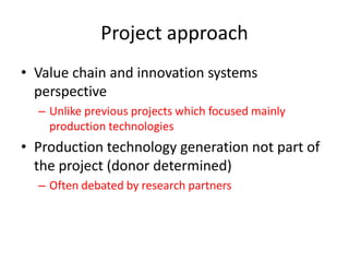 IPMS—Some reflections