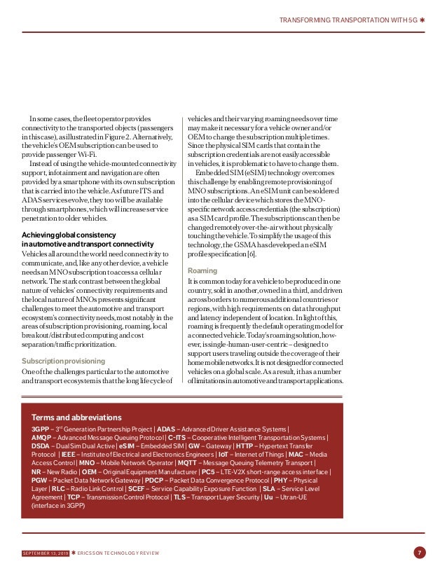 Ericsson Technology Review: Driving transformation in the automotive …