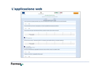 L’applicazione web
 
