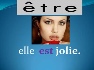 elle est jolie.