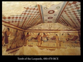 Tomb of the Leopards, 480-470 BCE
 