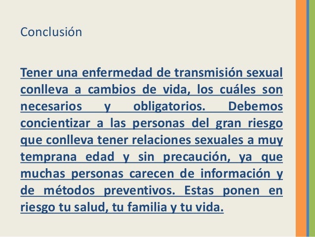 Conclusion De Las Enfermedades De Transmision Sexualidad