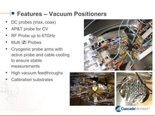 Wafer-Level RF MEMS Devices Characterization in Cryogenic Environment | PPT