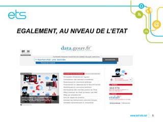 EGALEMENT, AU NIVEAU DE L’ETAT
CLIQUEZ POUR MODIFIER LE STYLE
DU TITRE

• Cliquez pour modifier les styles du texte du
masque
  – Deuxième niveau
     • Troisième niveau
        – Quatrième niveau
           » Cinquième niveau




                                                 5
 