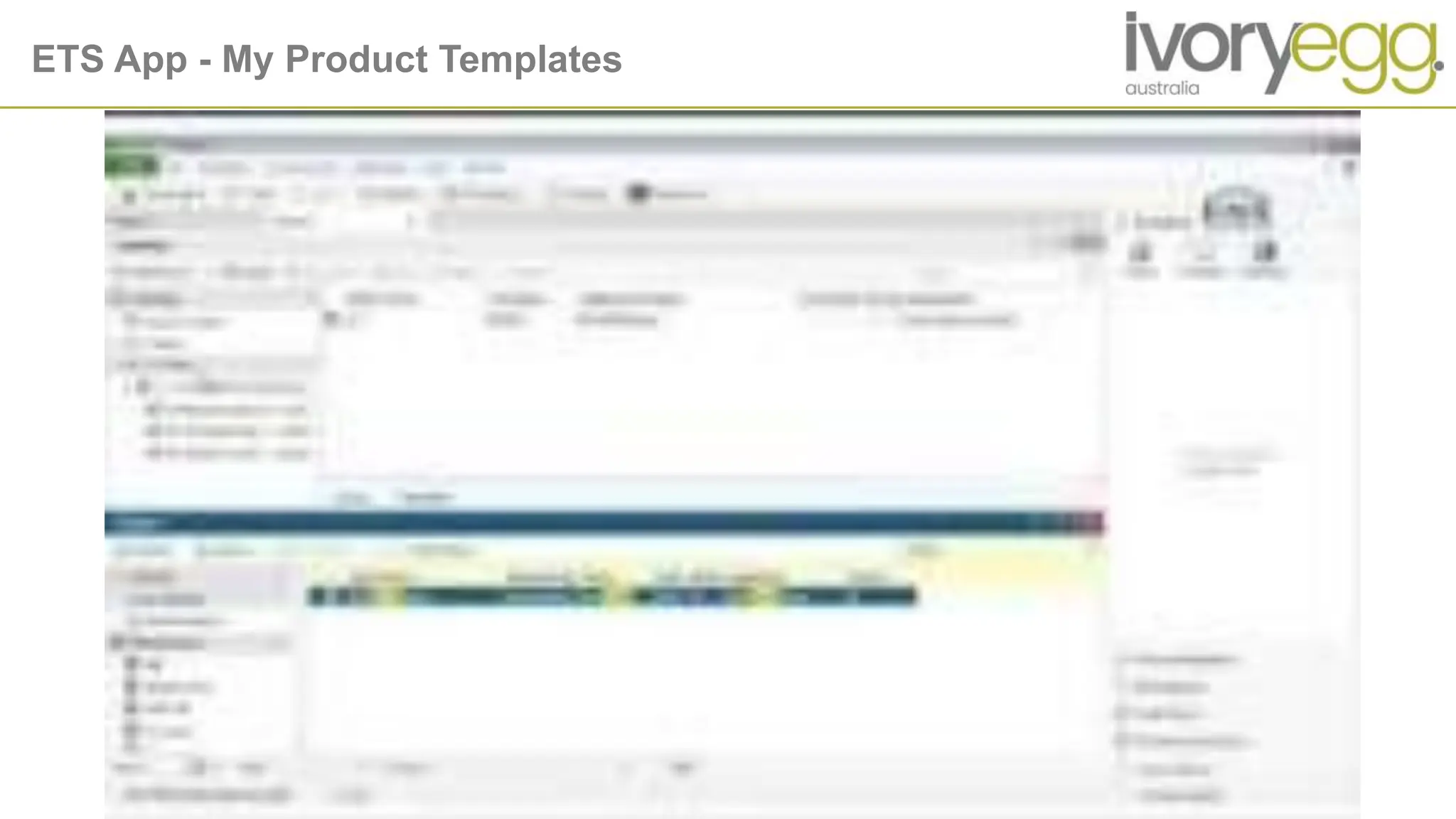 ETS App - My Product Templates
 
