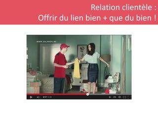 Relation clientèle :
Offrir du lien bien + que du bien !
 