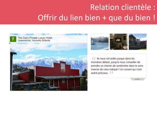 Relation clientèle :
Offrir du lien bien + que du bien !
 