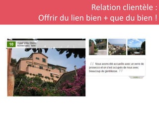 Relation clientèle :
Offrir du lien bien + que du bien !
 