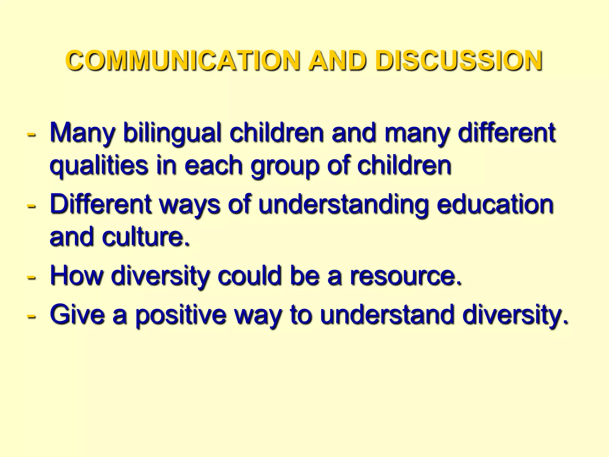 Diversity in the classroom | PPT | Education