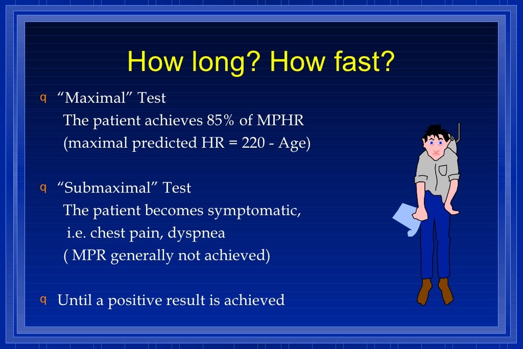 Exercise Treadmill Testing