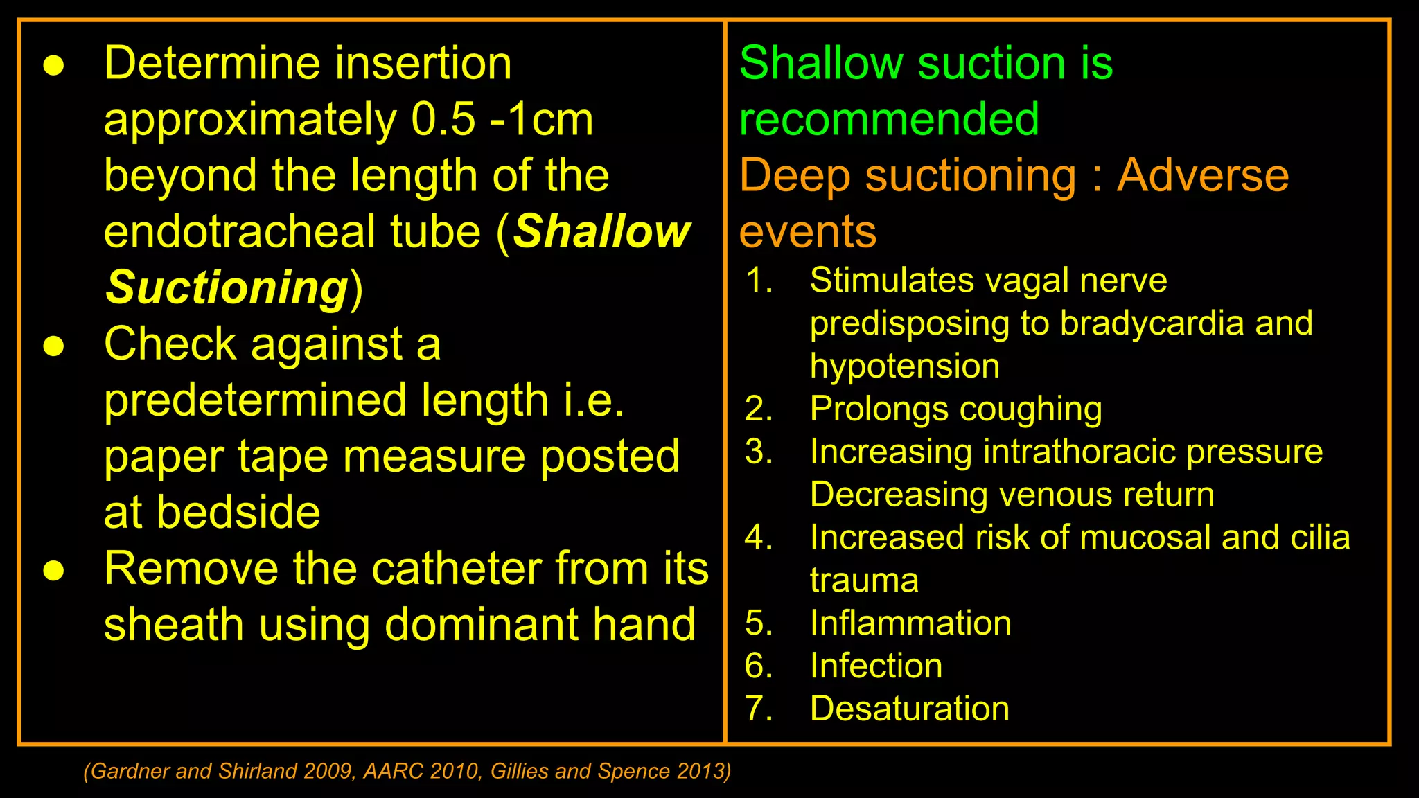 Endotracheal Suction(ETS} : Principle and Practice | PDF