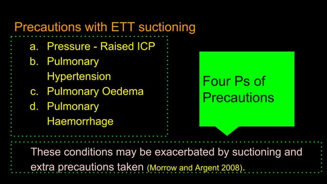 Endotracheal Suction(ETS} : Principle and Practice | PPT