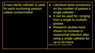 Endotracheal Suction(ETS} : Principle and Practice | PPT