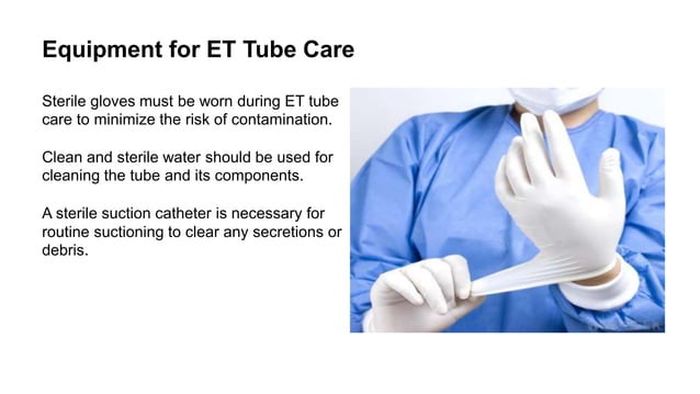 Et Tube Care.pptx | First Aid | Injuries