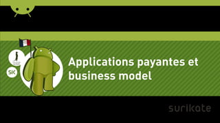 Une étude
surikate
               Applications payantes et
            Introduction
               business model
 