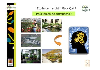 Etude de marché : Pour Qui ?

Pour toutes les entreprises !




                                5
 