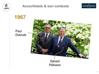 AccorHotels & son contexte
1967
Paul
Dubrule
Gérard
Pélisson
11
 