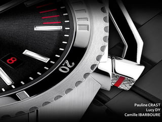 Pauline CRAST
            Lucy DY
Camille IBARBOURE
 