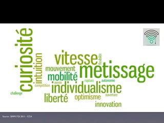 Source : SIMM-TGI 2011 - CCA
 