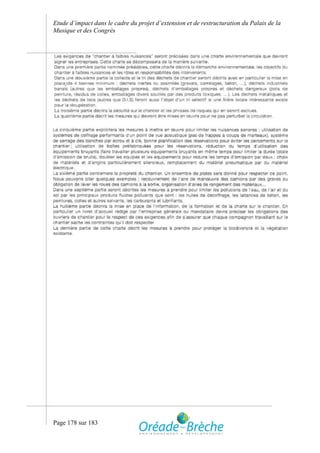Etude d’impact dans le cadre du projet d’extension et de restructuration du Palais de la
Musique et des Congrès




Page 178 sur 183
 