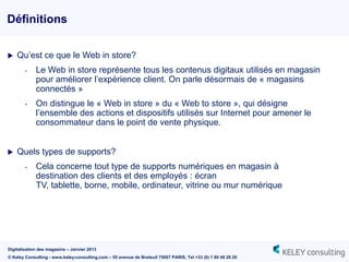 Etude keley consulting web in store   janv2013 - v9