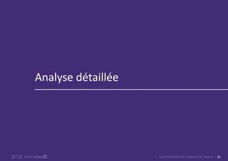 20CARTOGRAPHIE DE L’EMPLOI EN FRANCEPOUR
Analyse détaillée
 