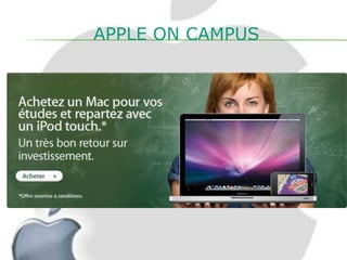 APPLE ON CAMPUS
 