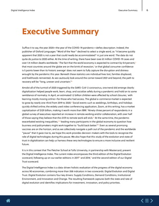 Etude mastercard  digital index 2020