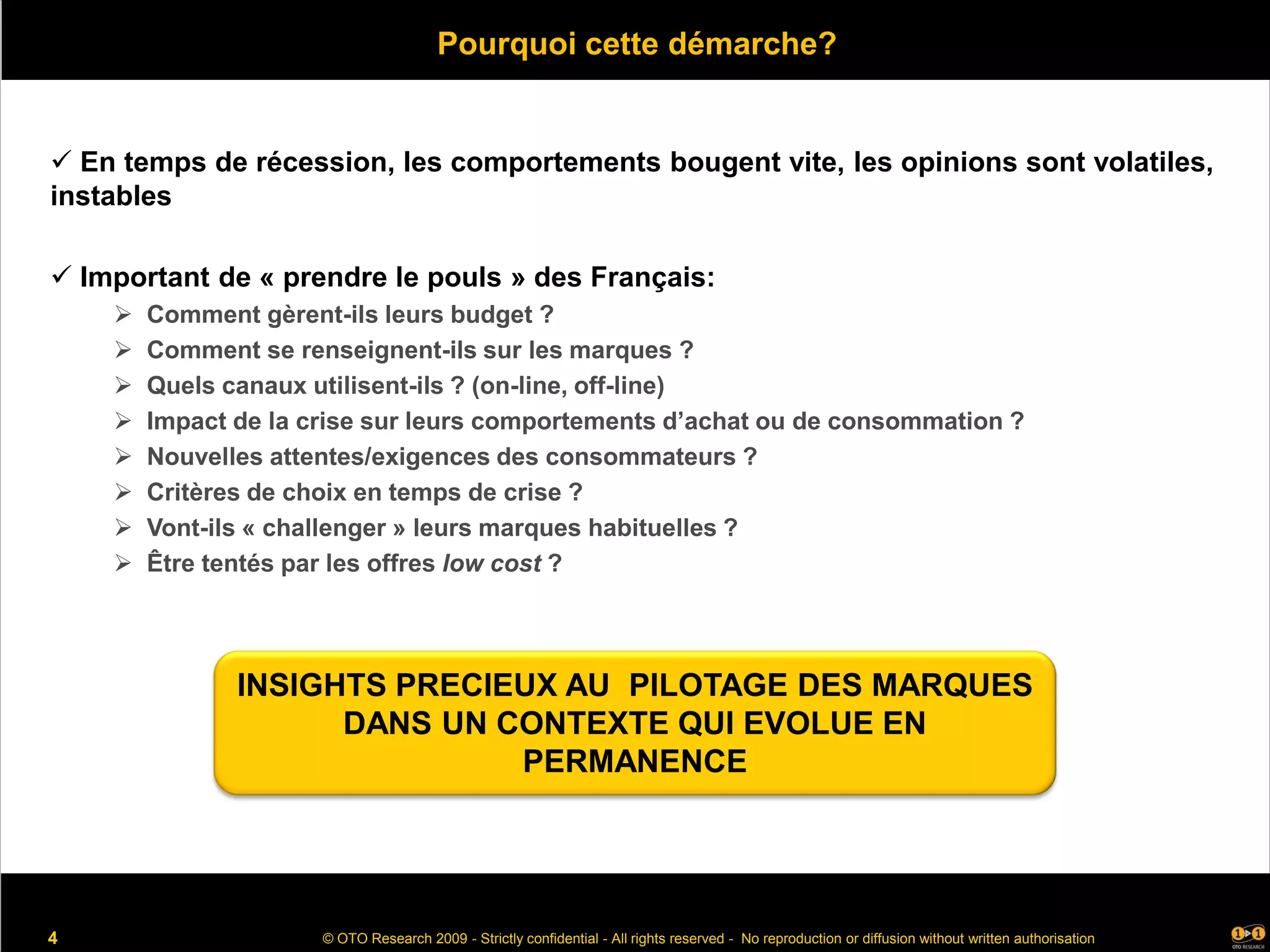 Etude Oto Acceleration Du Changement En Temps De Crise