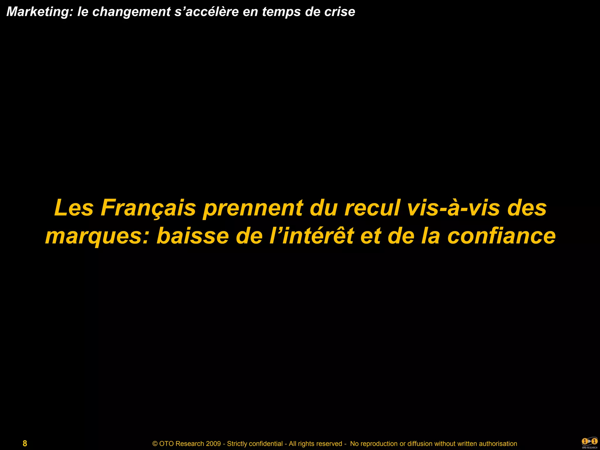 Etude Oto Acceleration Du Changement En Temps De Crise