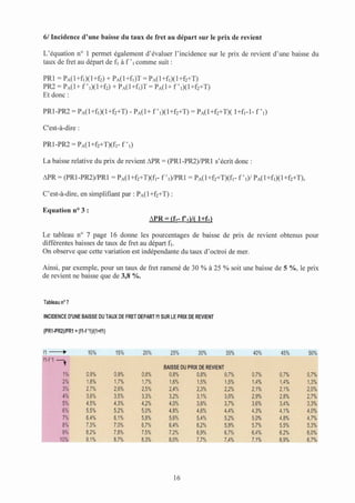 Etude Prix De Revient