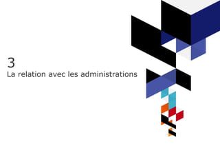 3
La relation avec les administrations
 