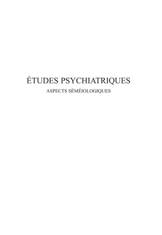 Henri Ey - Etudes_psychiatriques  
