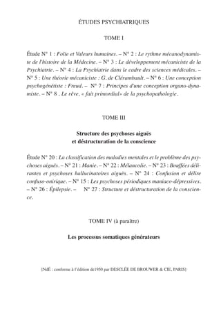 Henri Ey - Etudes_psychiatriques  