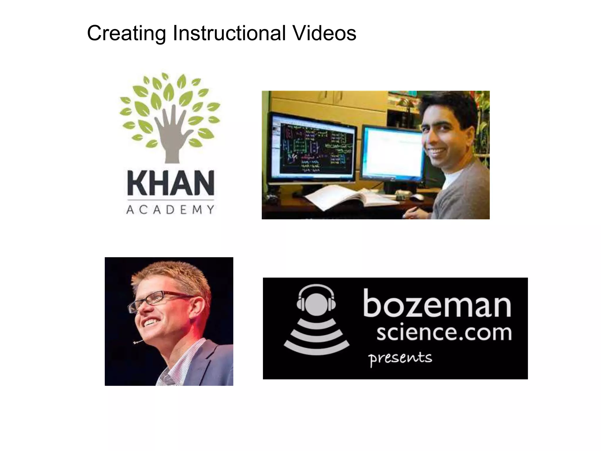 Creating Instructional Videos