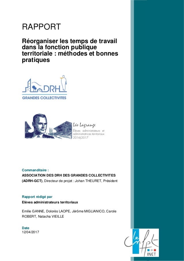 Réorganiser les temps de travail dans la fonction publique territoriale : méthode et bonnes pratiques