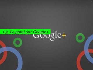 44

1.3. Le point sur Google+

 