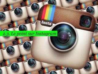 86

2.3. Le point sur Instagram

 