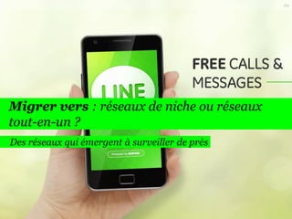 163

Facebook, toujours leader
Mais une lassitude qui s’installe chez les internautes
et une cible « vieillissante »

 