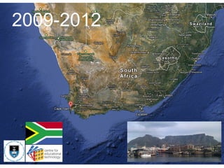 “There’s been no significant break in relations
of knowledge production between the colonial
and post-colonial eras. African universities are
essentially consumers of knowledge produced
in developed countries.”
Blade Nzimande, Minister for Higher
Education and Training
UNESCO World Conference on Higher
Education 2009




                                        CC-BY Eve Gray:
    http://www.slideshare.net/evegray/open-access-week-2009-university-of-the-western-cape
 