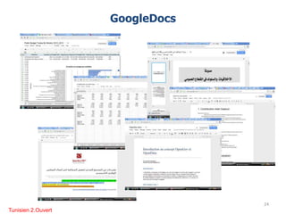 GoogleDocs
24
Tunisien 2.Ouvert
 